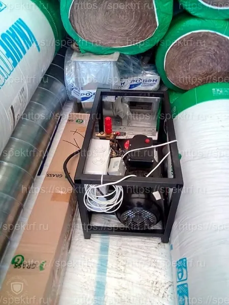 Отгрузка автомойки на два поста в город Карталы